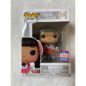Funko Pop Disney It's a Small World Mexico 1076 2021 Summer Convention Limited